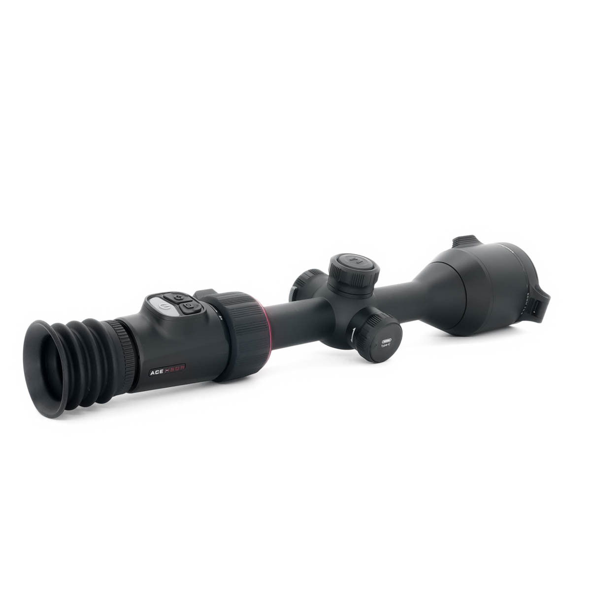 Pre-Owned NocPix ACE H50R Thermal Rifle Scope - 12um 640x512 <15mK NETD w/ LRF & Ballistic Calculation - PO2353