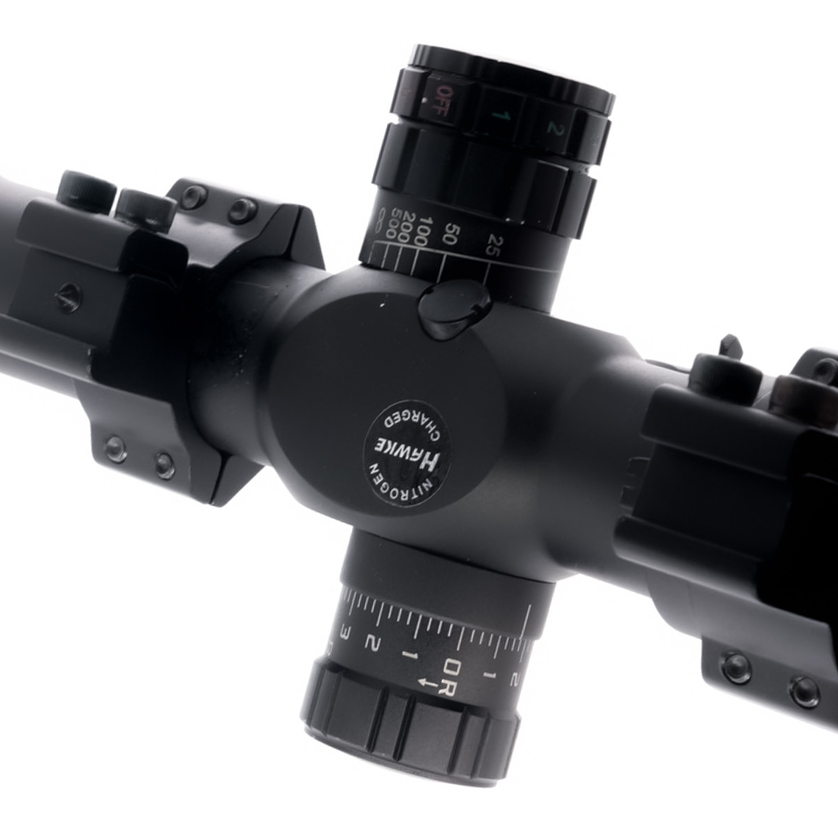 Pre-Owned Hawke Sidewinder 6-24×56 20x Half MIL DOT Rifle Scope - PO2366