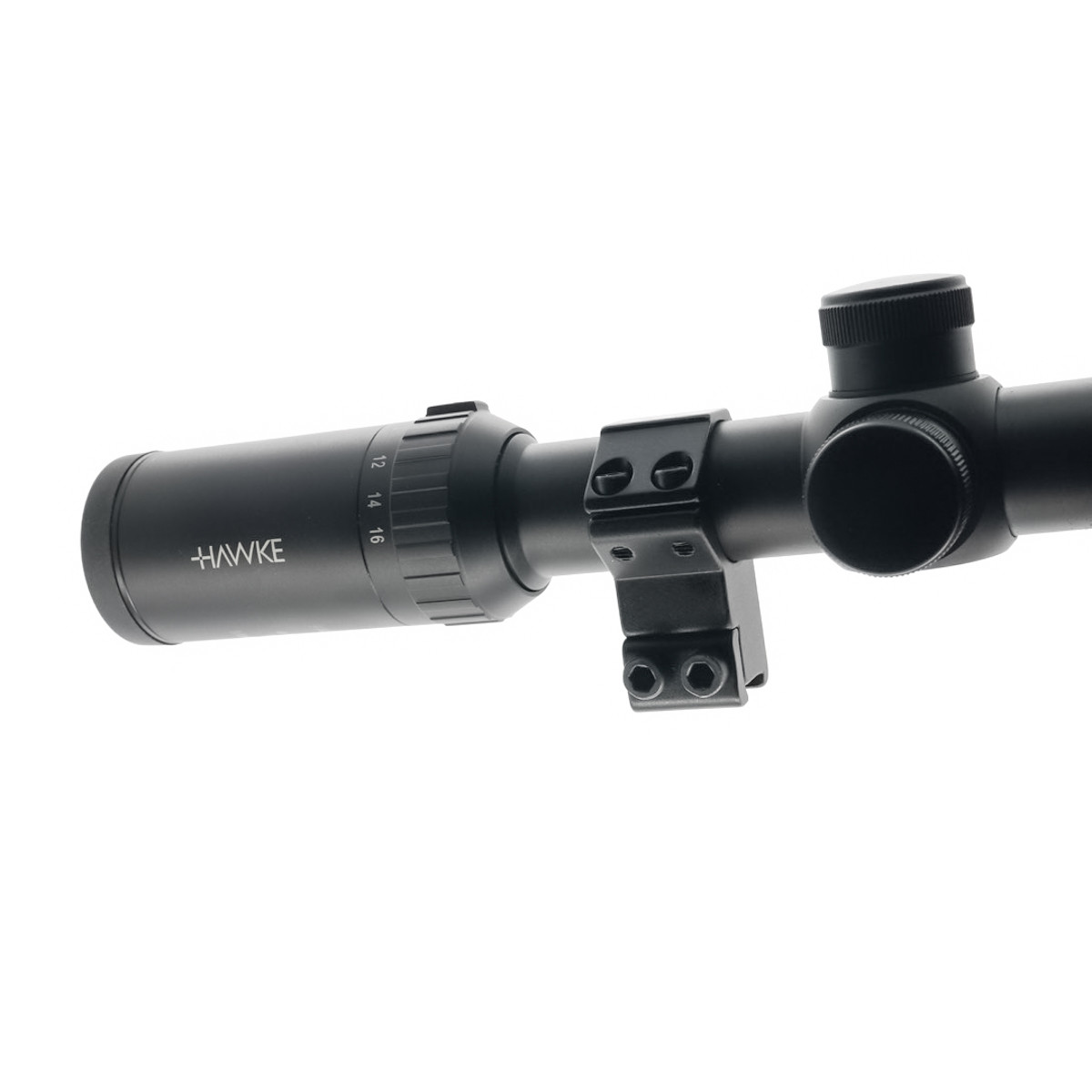 Pre-Owned Hawke Fast Mount IR 4-16x50 AO SFP Illuminated 1/4 MOA Mil Dot Rifle Scope - PO2367