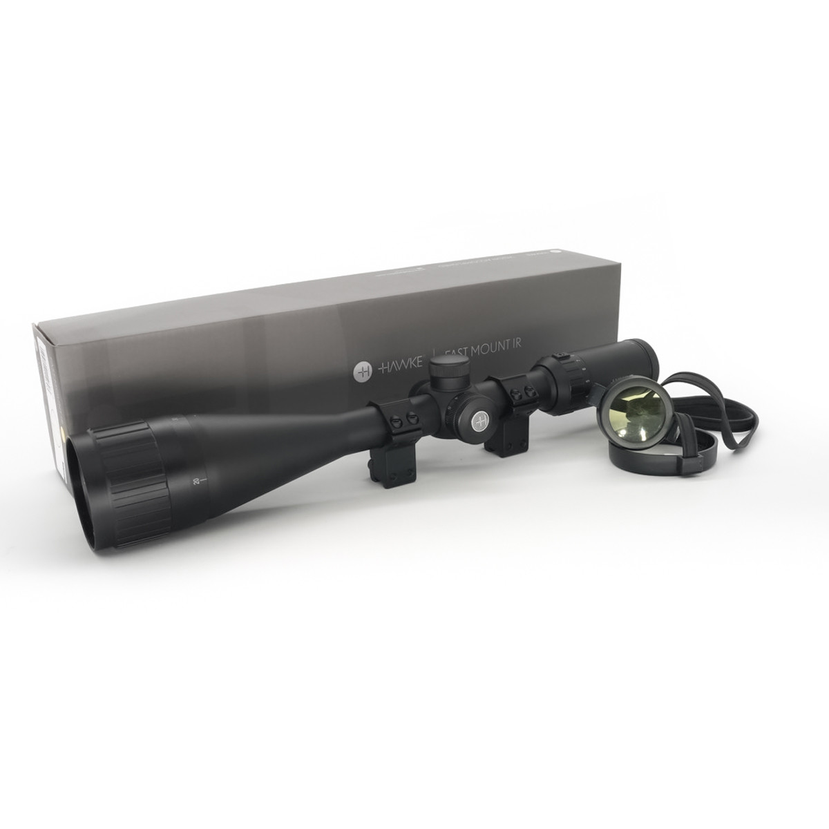 Pre-Owned Hawke Fast Mount IR 4-16x50 AO SFP Illuminated 1/4 MOA Mil Dot Rifle Scope - PO2367