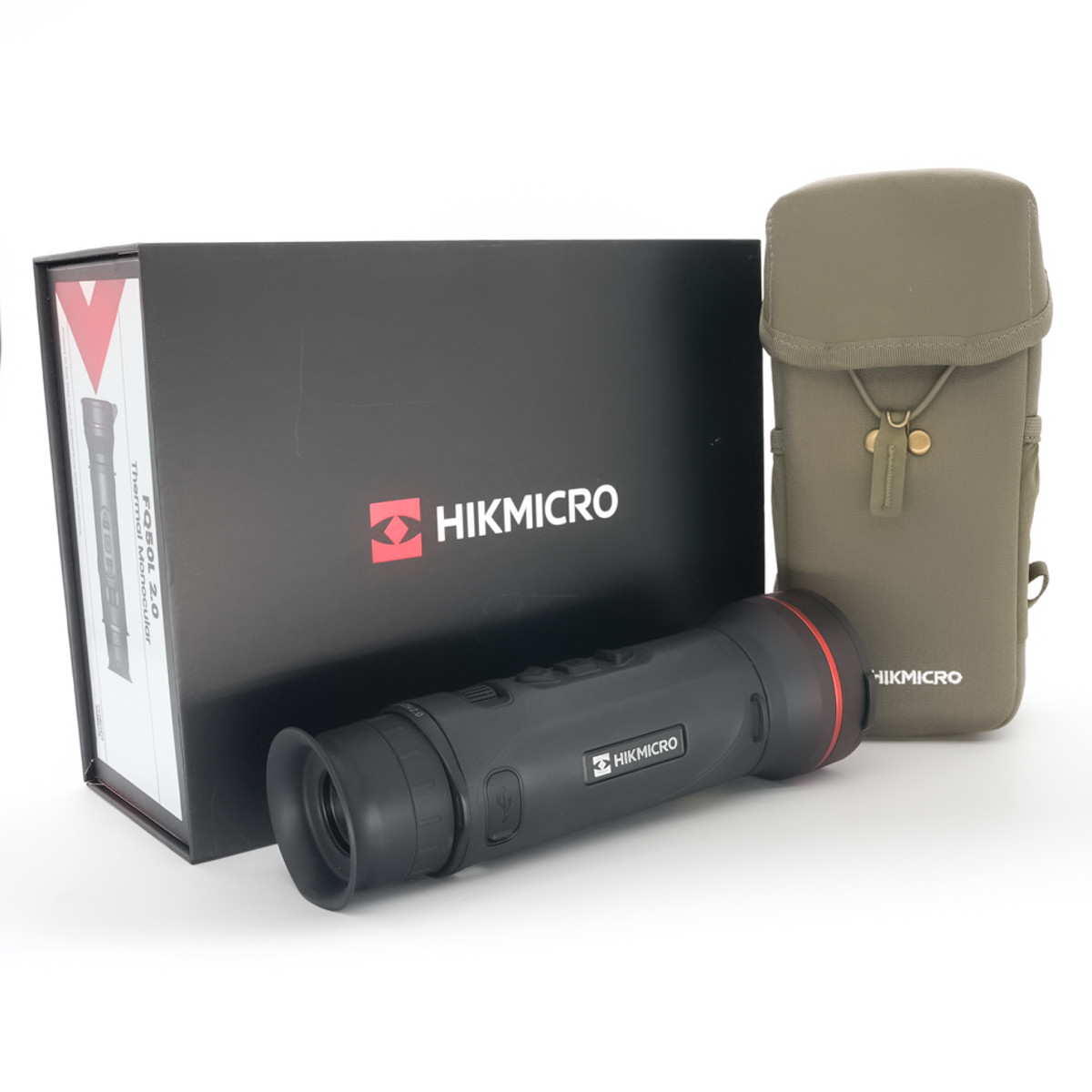 Pre-Owned HIKMICRO Falcon FQ50L 2.0 Hand Held Thermal Imager Monocular with LRF - PO2368