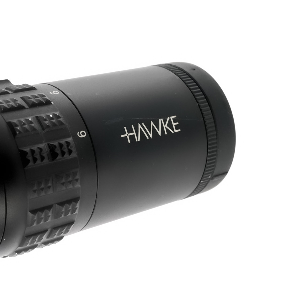 Pre-Owned Hawke Sidewinder 30 6-24x56 FFP Half Mil IR Rifle Scope inc Hawke Pro Obj Flip-Up - PO2379