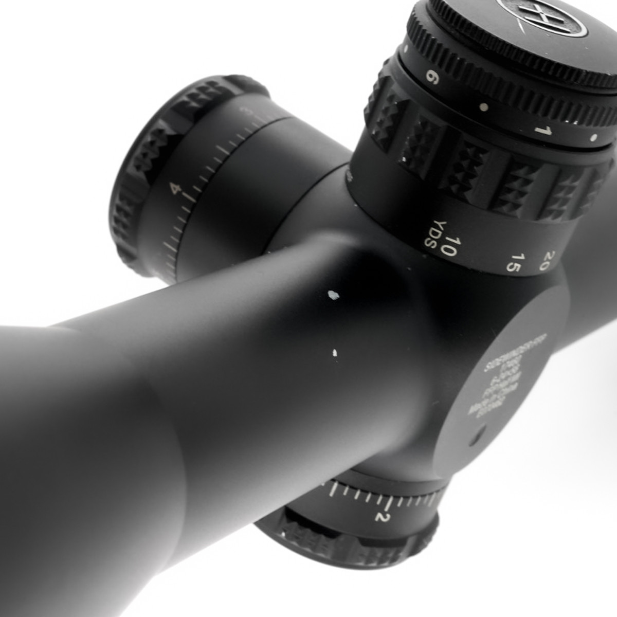 Pre-Owned Hawke Sidewinder 30 6-24x56 FFP Half Mil IR Rifle Scope inc Hawke Pro Obj Flip-Up - PO2379