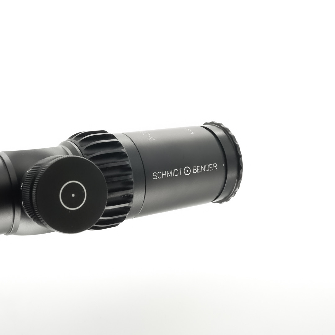 Pre-Owned Schmidt and Bender PM II 5-25x56 LP LRR-MIL 1cm cw DT / ST Rifle Scope - PO2397