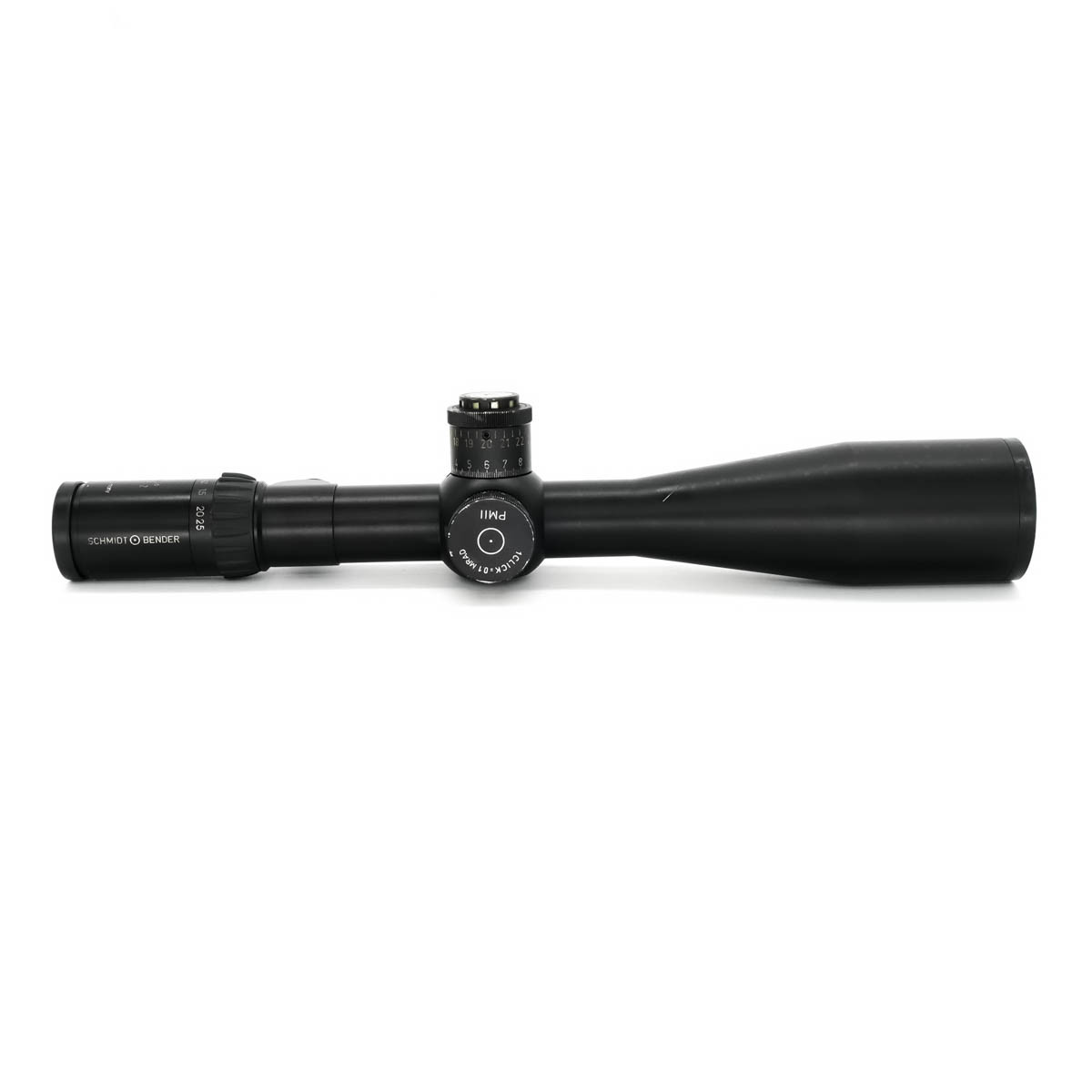 Pre-Owned Schmidt & Bender PMII 5-25x56 P3L 0.1 MIL DT ST SFP Rifle Scope - PO2475