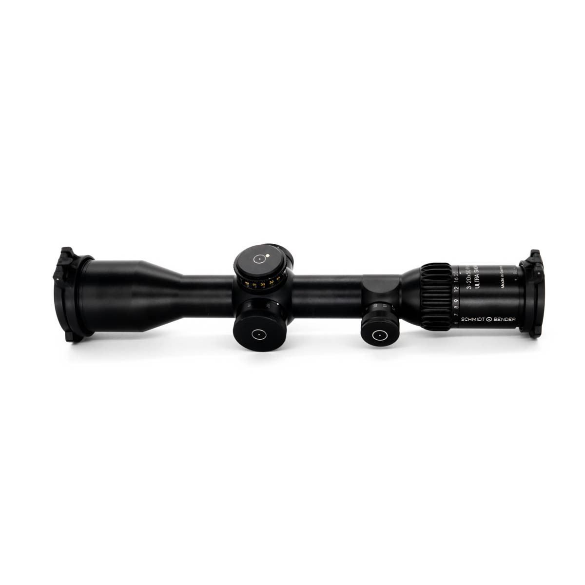 Pre-Owned Schmidt & Bender 3-20x50 PM II Ultra Short LP P4FL 1cm cw DT35 MTC LT / ST ZC CT - PO2545