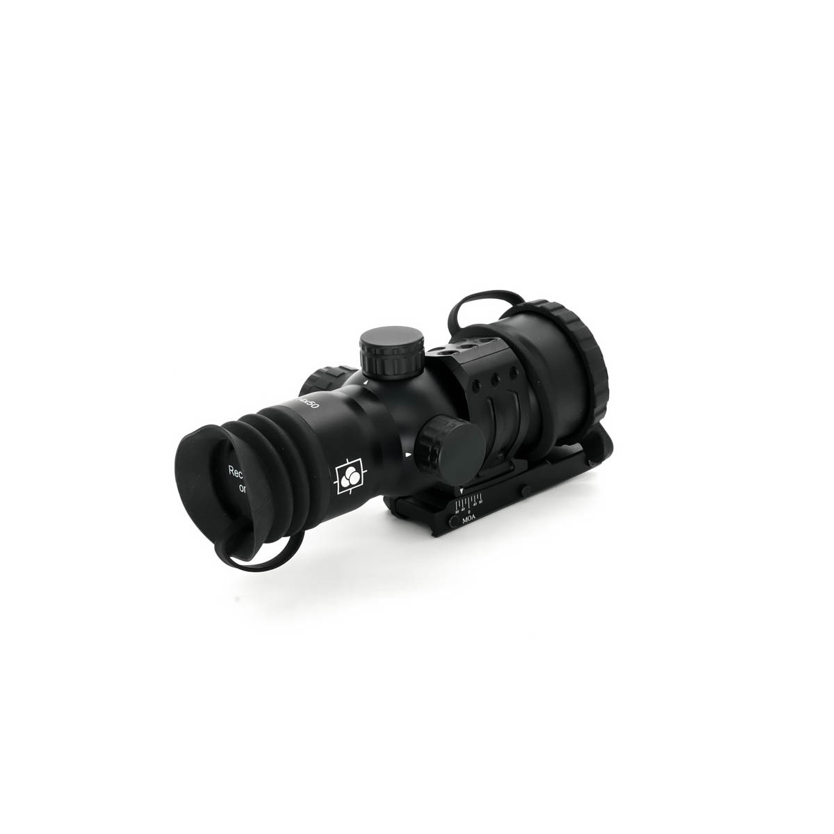 Pre-Owned Immersive Optics 14x50 Prismatic Scope MilDot with MOA Adjustable Extended Mounts - PO2565
