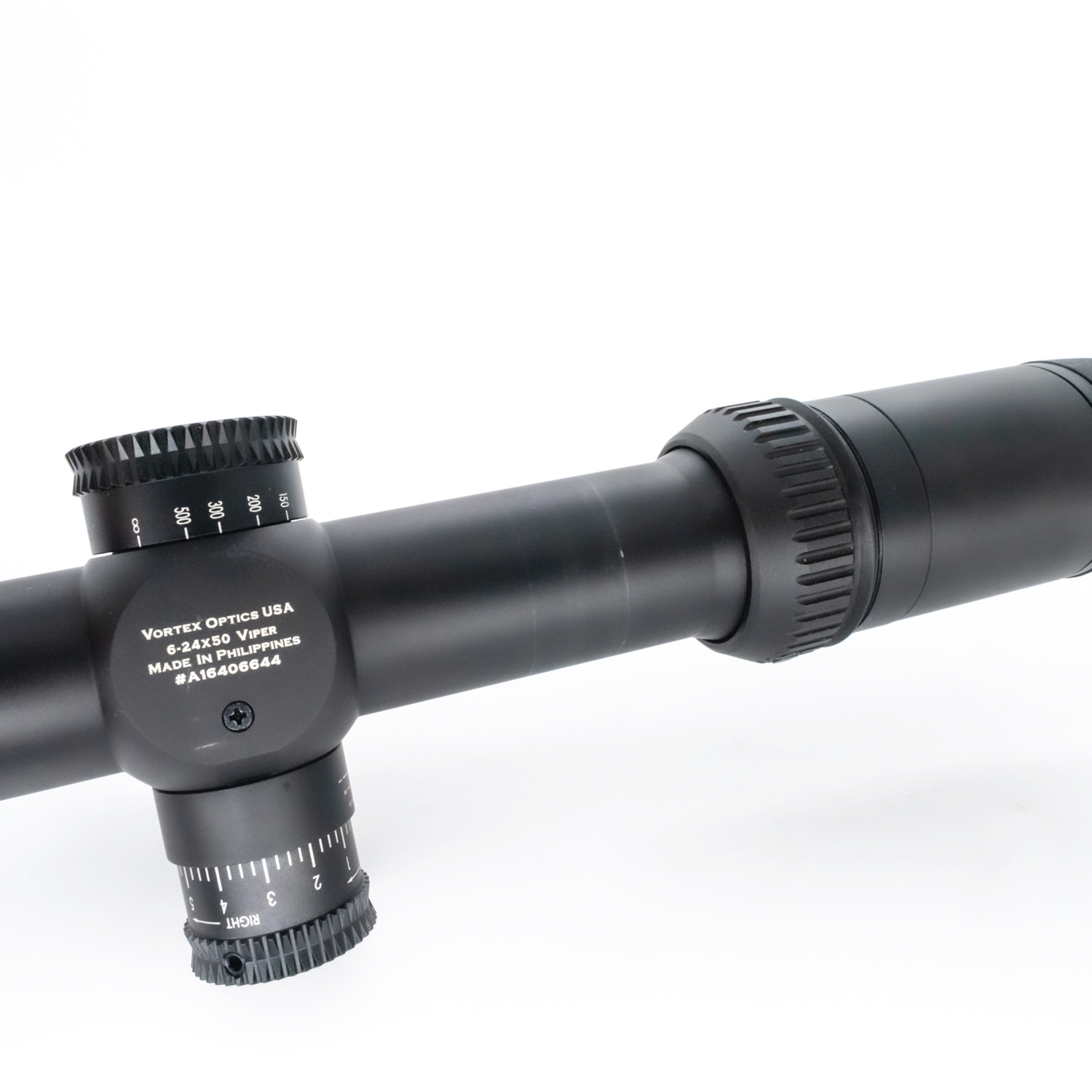 Pre-Owned Vortex Viper HS-T 6-24x50 SFP Side Focus VMR-1 (MOA) Non IR Rifle Scope - PO2576