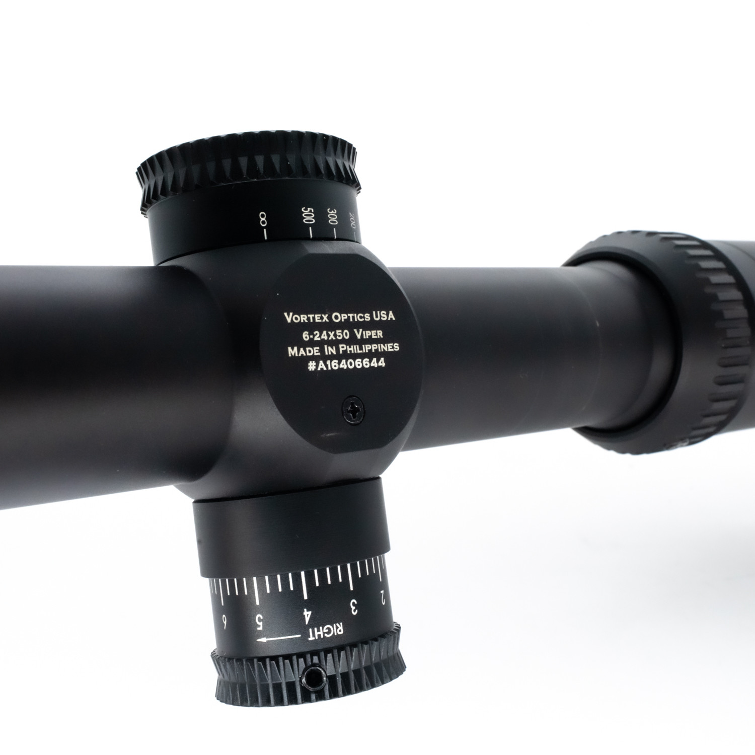 Pre-Owned Vortex Viper HS-T 6-24x50 SFP Side Focus VMR-1 (MOA) Non IR Rifle Scope - PO2576
