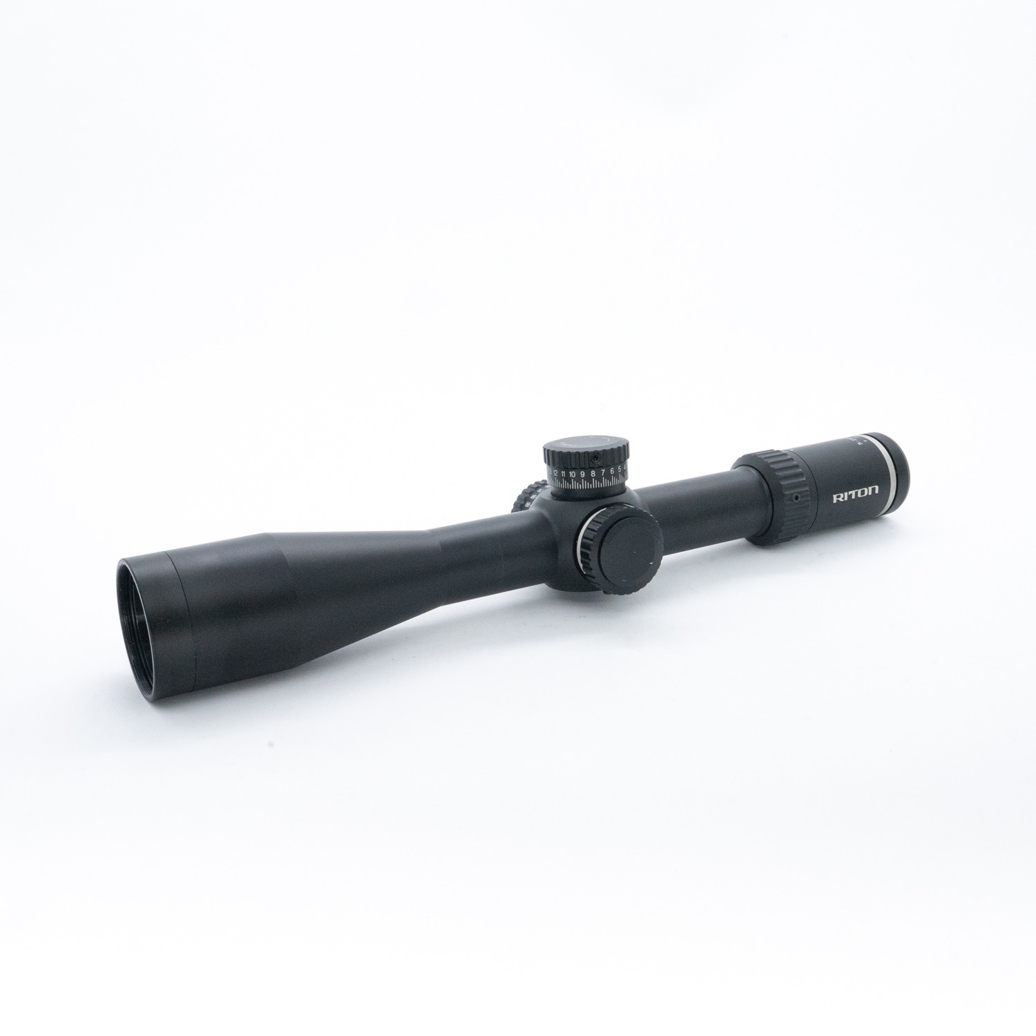 Pre-Owned Riton Conquer X5 5-25x50 HD FFP Non Illuminated BAF-MOA 1/4 MOA Zero Stop 34mm Rifle Scope - PO2577