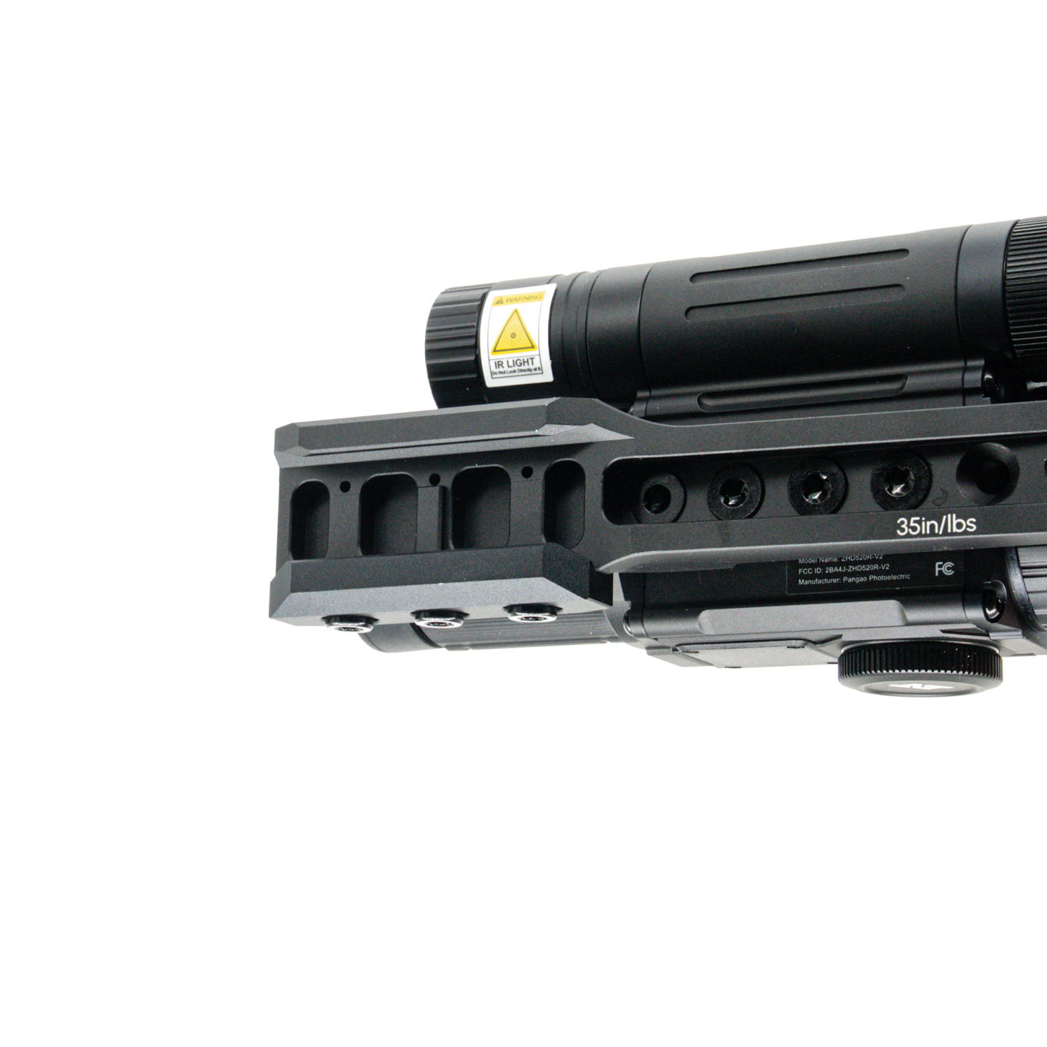 Pre-Owned DNT Optics ZULUS HD ZHD520R V2 5-20X Digital Night Vision Scope With LRF And Ballistic Calculator - PO2579