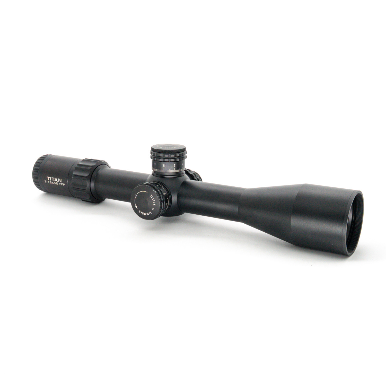 Pre-Owned Element Optics Titan 3-18x50 FFP APR-2D MRAD Rifle Scope - PO2594