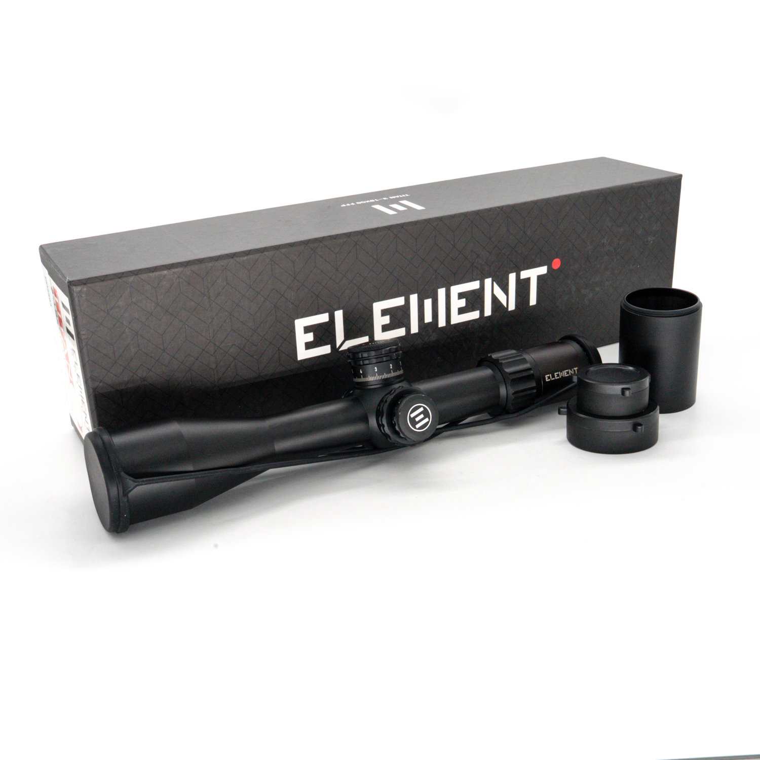 Pre-Owned Element Optics Titan 3-18x50 FFP APR-2D MRAD Rifle Scope - PO2594