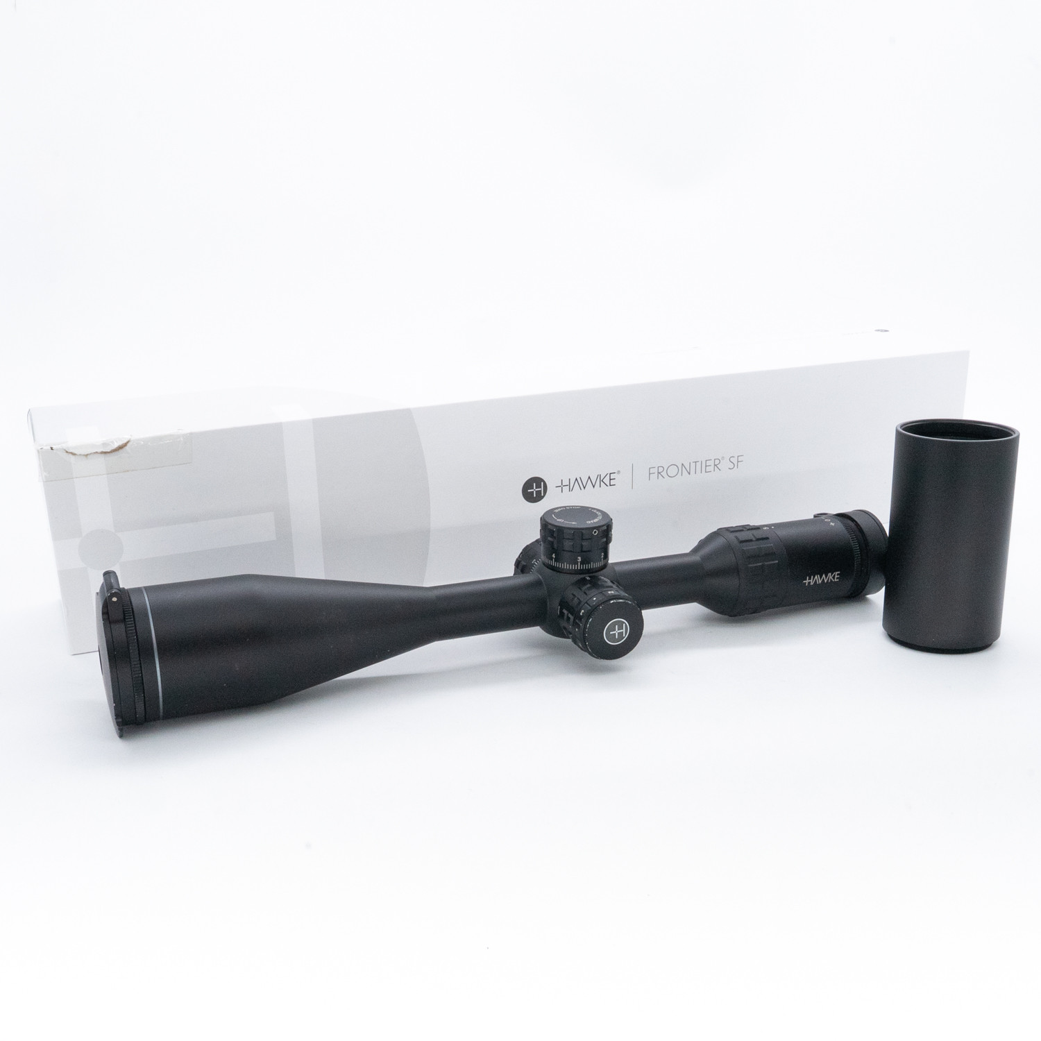 Pre-Owned Hawke Frontier SF 5-25x50 IR MIL PRO SFP IR 1inch Tube Zero Lock Rifle Scope - PO2618