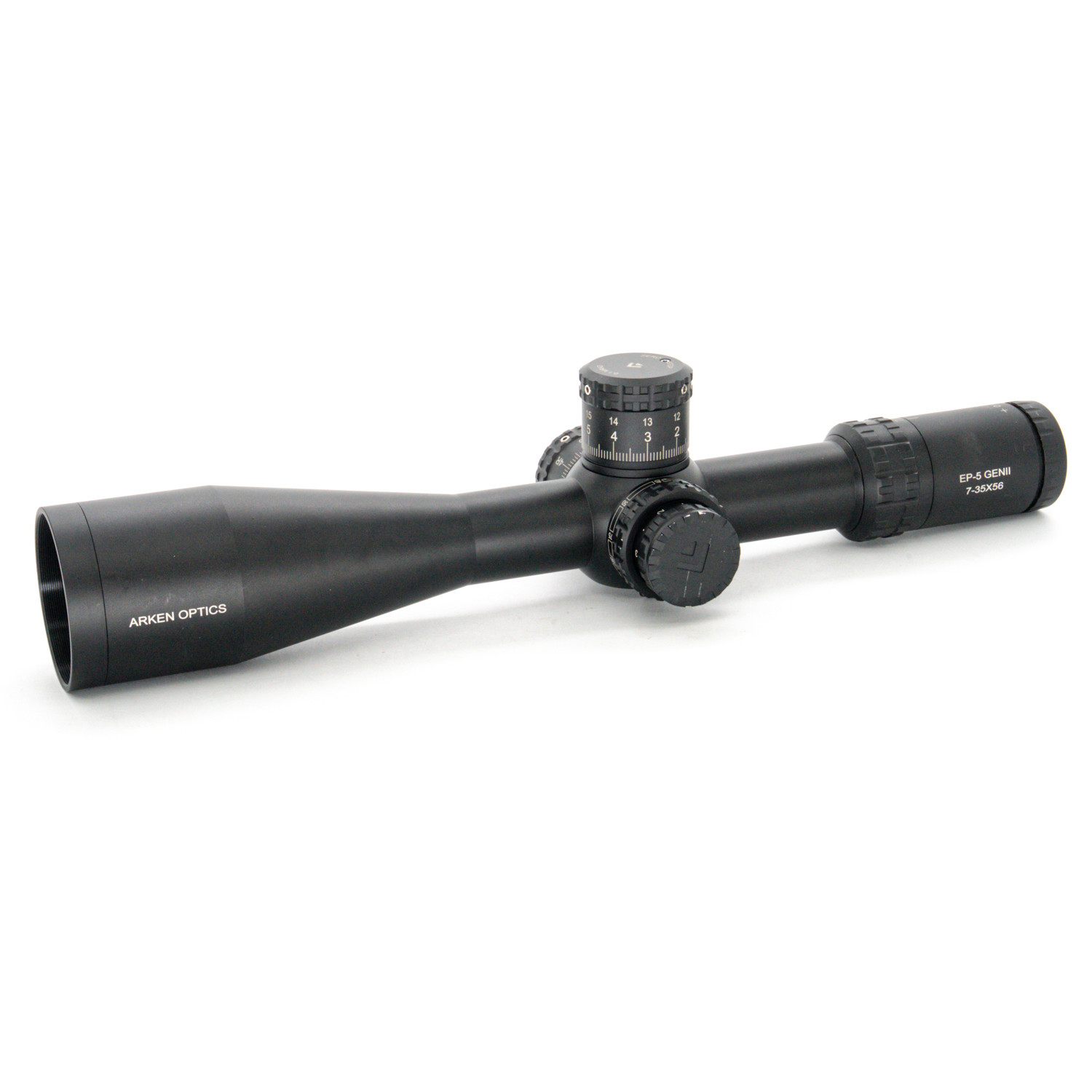 Pre-Owned Arken Optics EP5 GEN2 7-35x56 FFP IR VPR MIL 0.1MRAD 34mm Rifle Scope - PO2633
