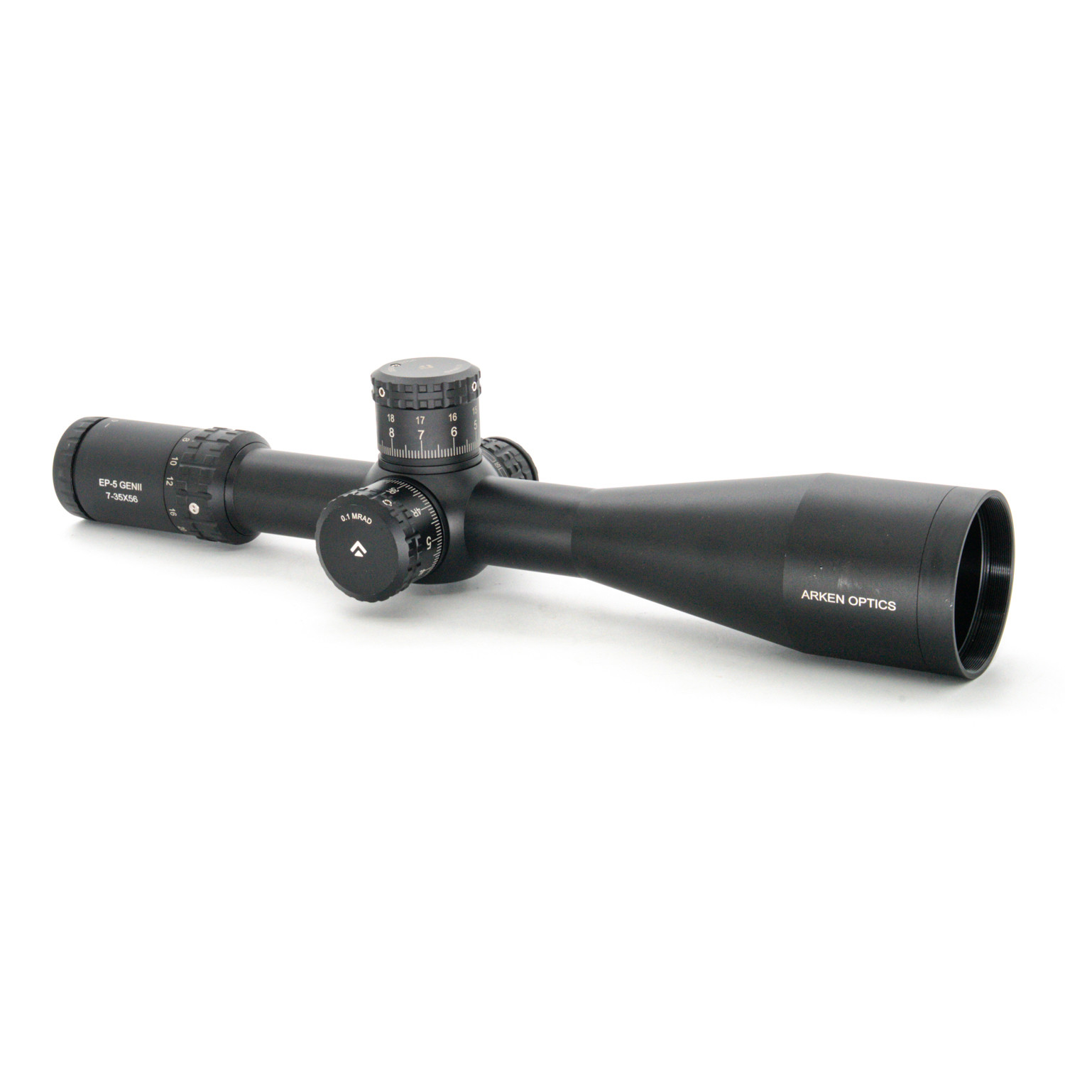 Pre-Owned Arken Optics EP5 GEN2 7-35x56 FFP IR VPR MIL 0.1MRAD 34mm Rifle Scope - PO2633