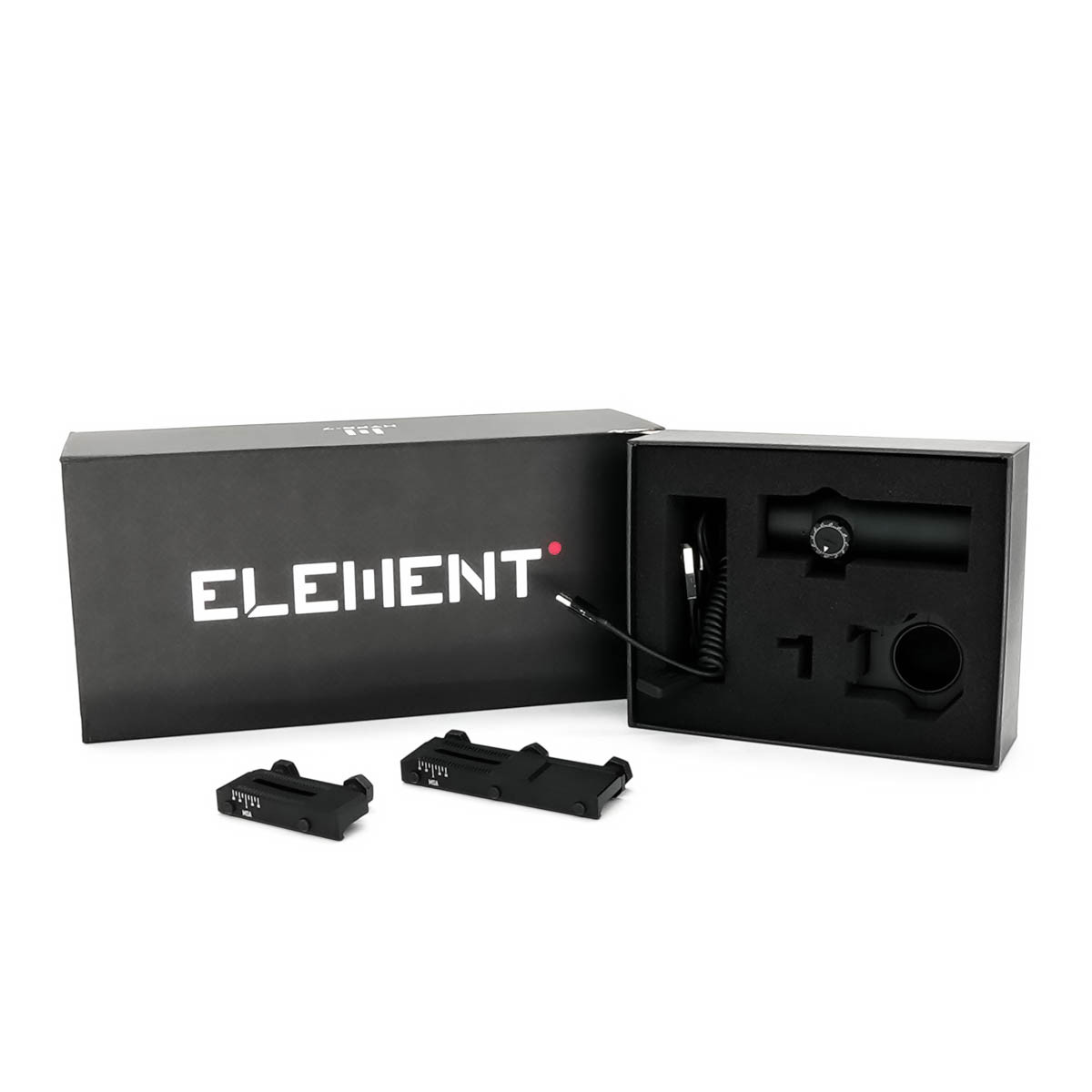 Pre-Owned Element Optics HYPR-7 7x50 Rifle Scope & Element Optics Range Finder Module RF - PO2664