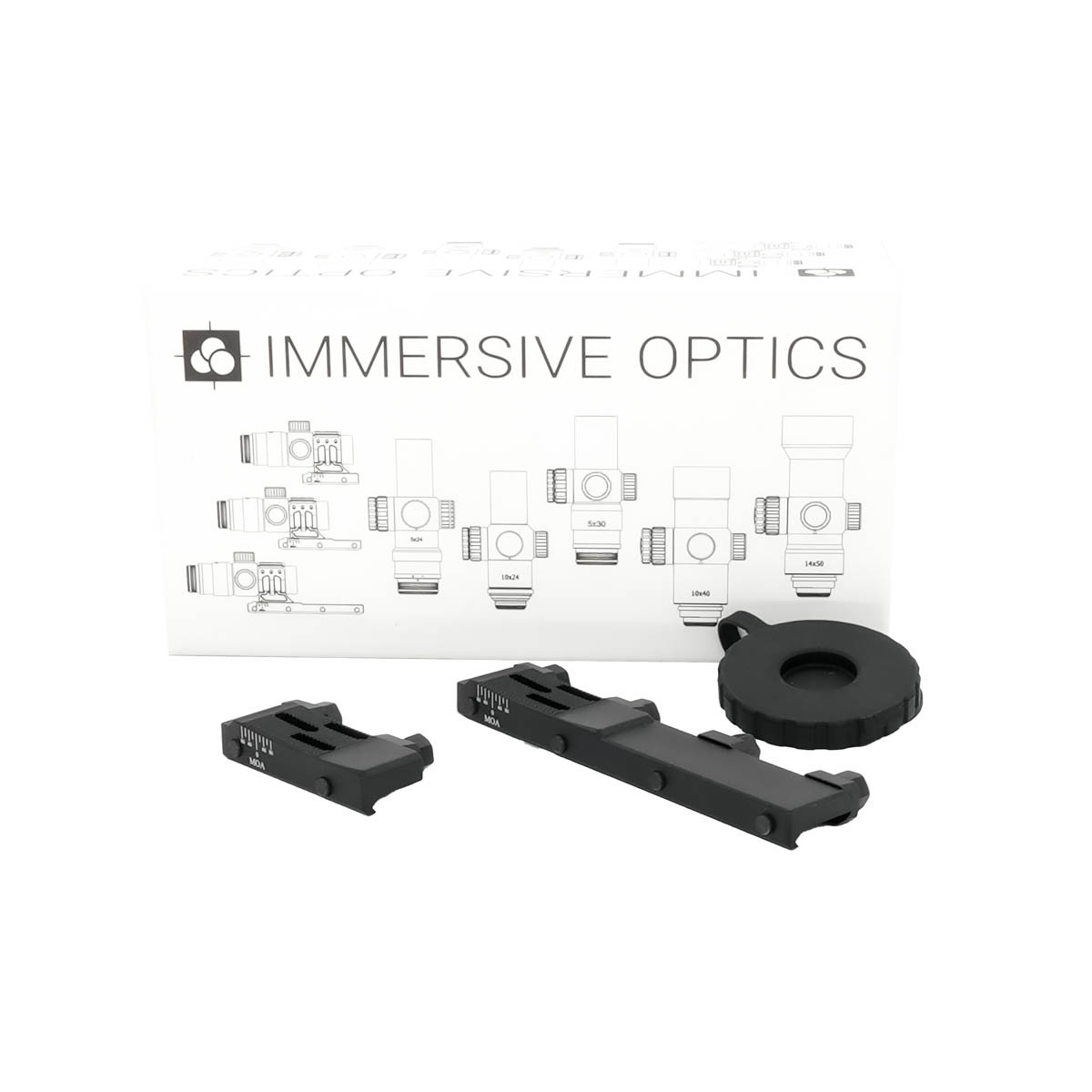 Pre-Owned Immersive Optics 14x50 Mildot Prism Rifle Scope - PO2667