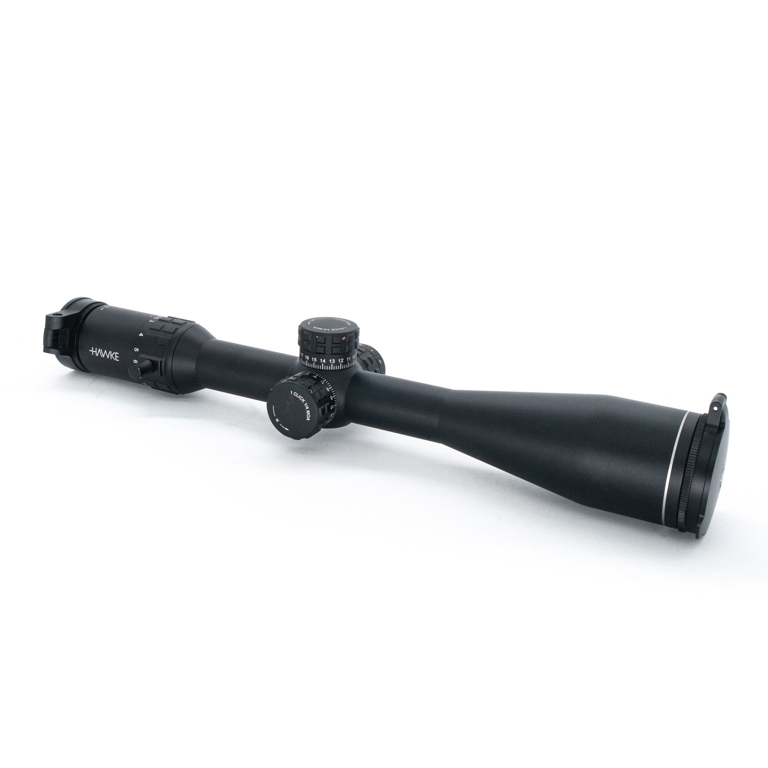 Pre-Owned Hawke Frontier 30 SF 2.5-15x50 IR SFP LR DOT Zero Lock Rifle Scope - PO2734