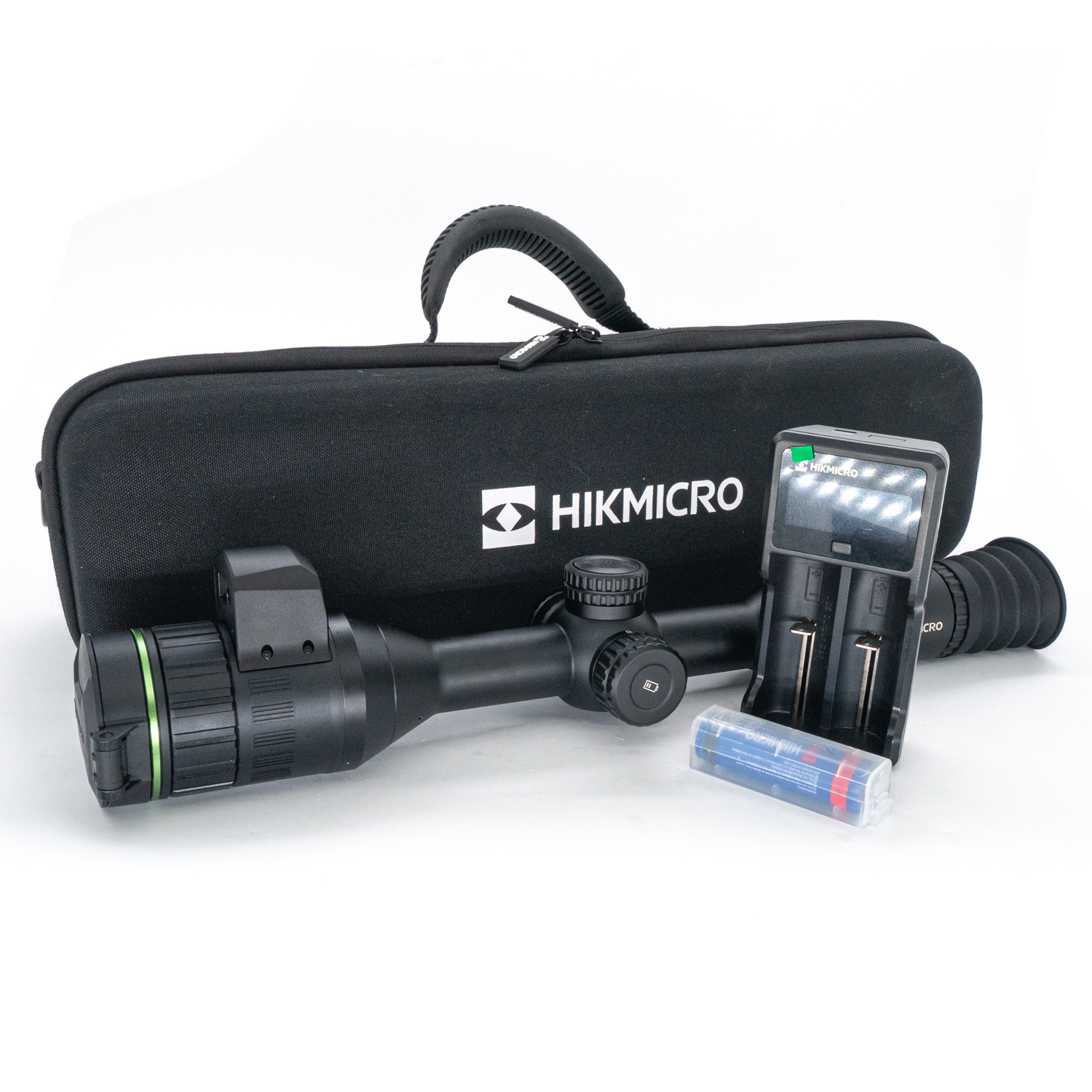 Pre-Owned HIKMICRO Alpex 4K A50EL LRF Digital Day & Night Rifle Scope w/ Ballistics Calculator - PO2770