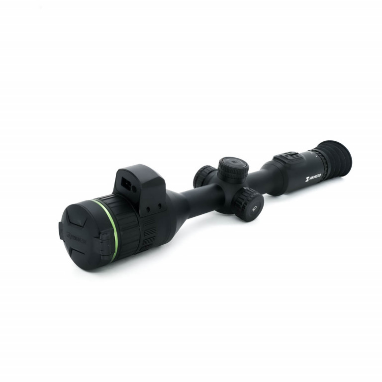 Pre-Owned HIKMICRO Alpex 4K A50EL LRF Digital Day & Night Rifle Scope w/ Ballistics Calculator - PO2771