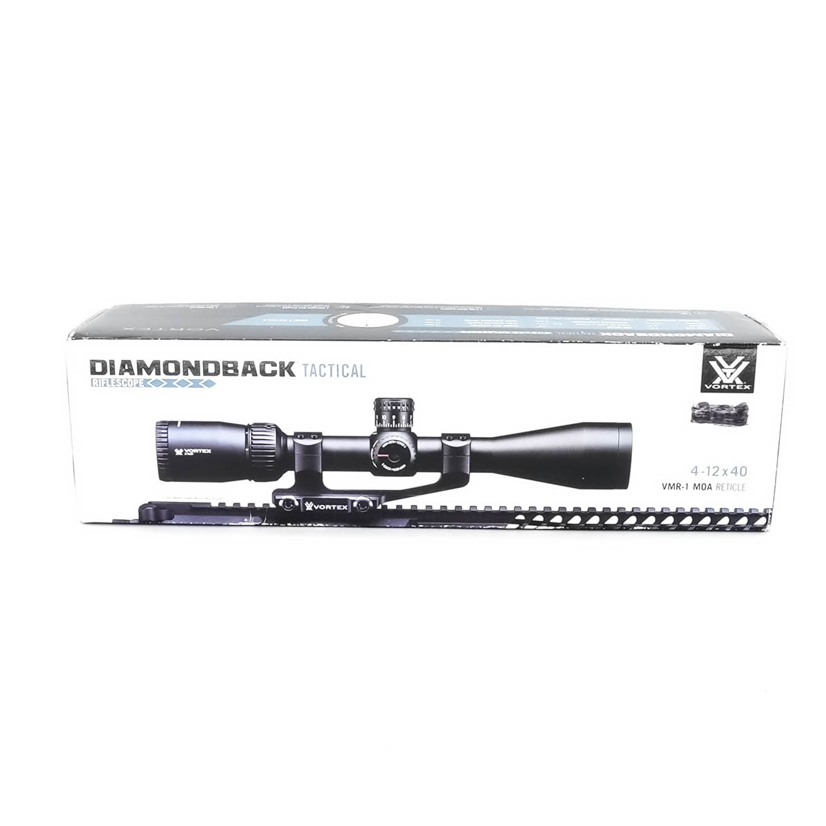Pre-Owned Vortex Diamondback Tactical 4-12x40 SFP VMR-1 MOA Rifle Scope - PO2772