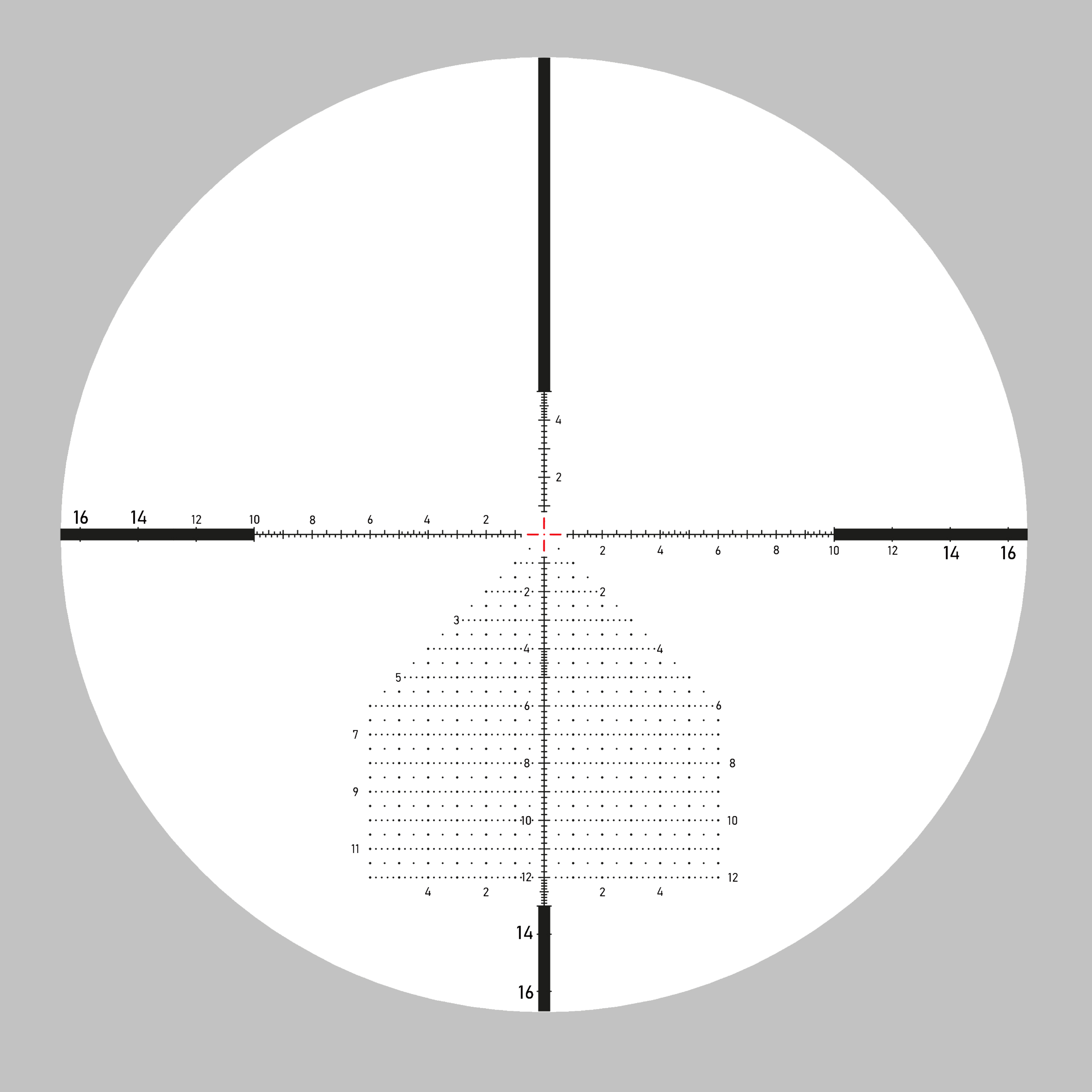  Falcon S40i+ 4-40x58i FFP ED IR 0.1MRAD 34mm Competition Rifle Scope