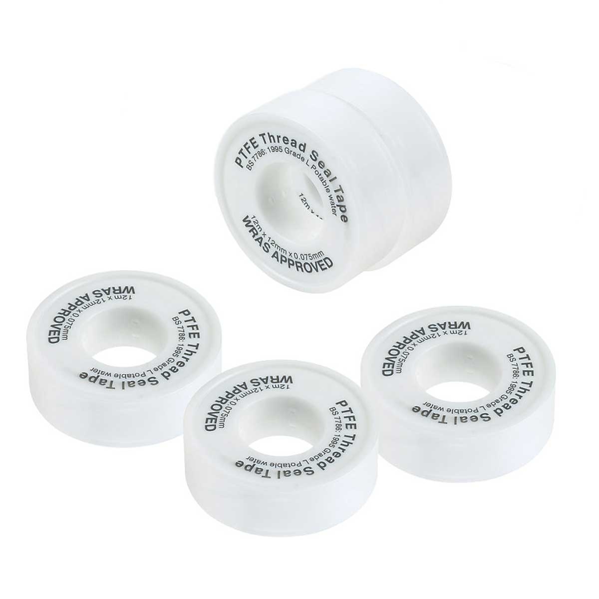 Best Fittings PTFE Tape (12m x 12mm) - 5 Rolls