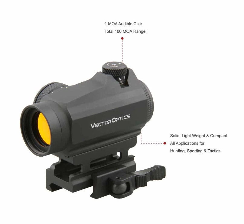 WIN A: Vector Optics Maverick-II 1x22 Gen 2 3 MOA Red Dot Sight