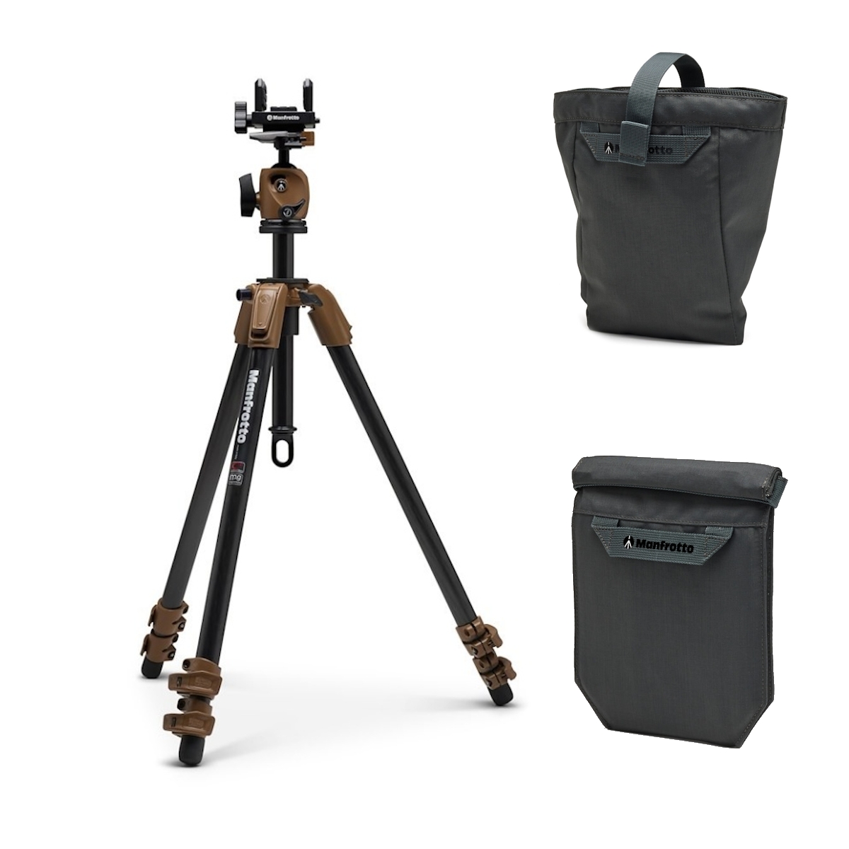 Manfrotto ALPHA S.H.O.T. Carbon Ball Head Kit and Accessories