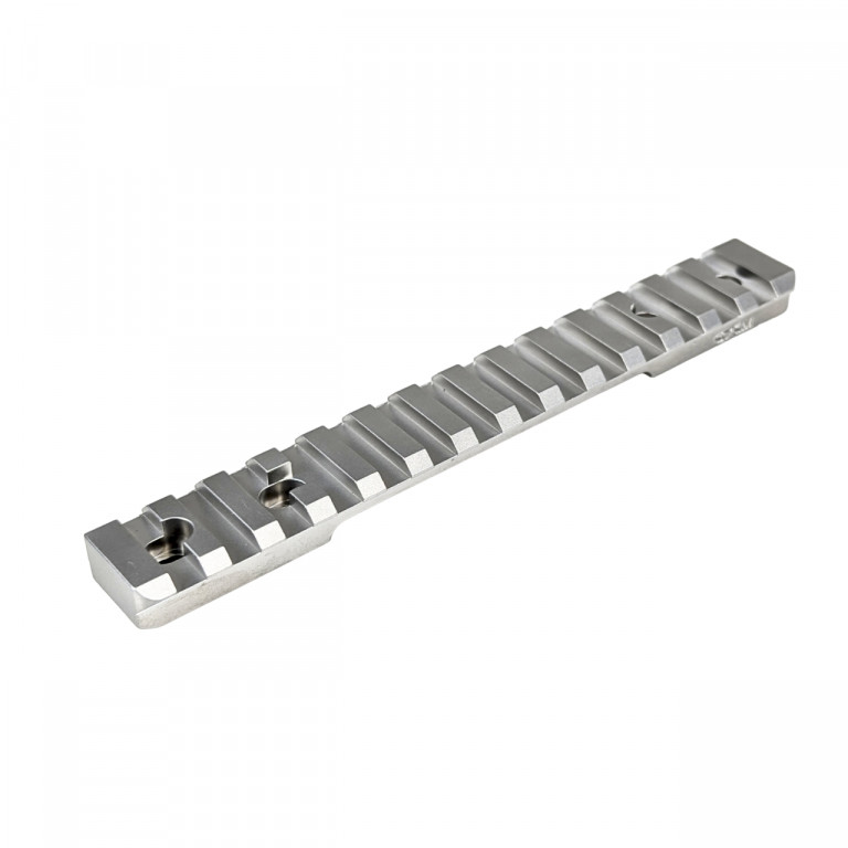 REED Sako A7 S/M Aluminium 0MOA Picatinny Rail - Silver