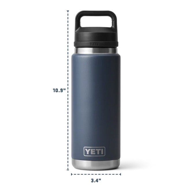 WIN A: YETI Rambler 26oz (769ml) Insulated Bottle with Chug Cap - Black