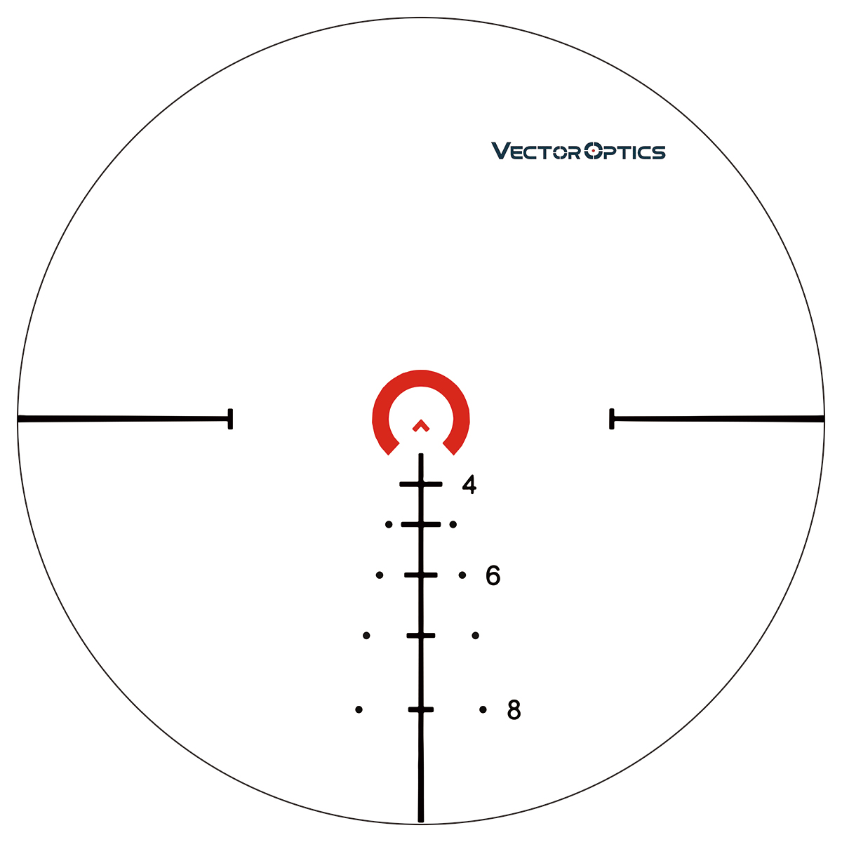 Vector Optics Continental 1-6x28 FFP Illuminated 34mm Tactical VCT-BNW 0.1 MRAD Rifle Scope