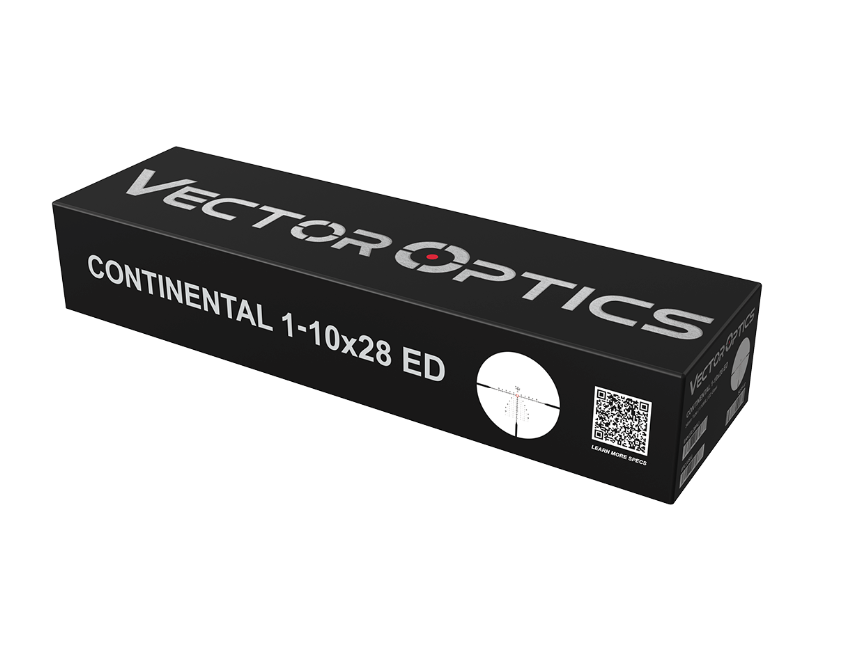 Vector Continental x10 1-10x28 ED FFP  VET-CTR Riflescope