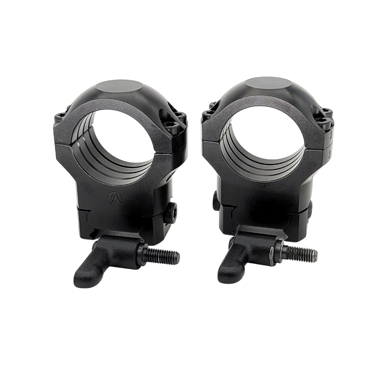 Britannia Rails 30mm QD Picatinny Rifle Scope Rings - Extra High