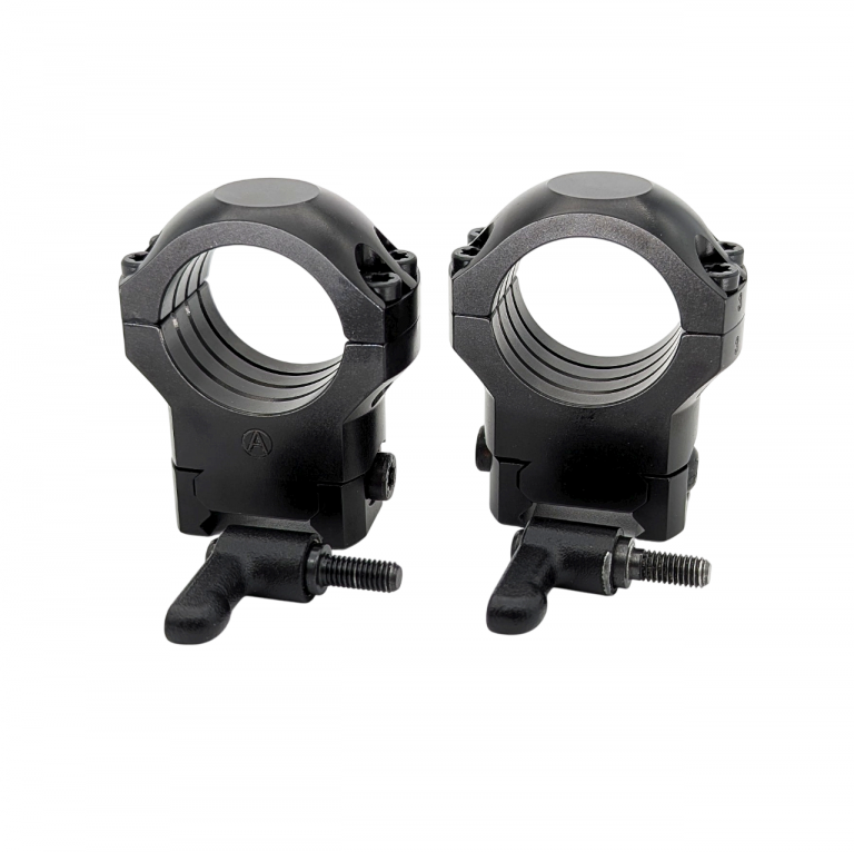 Britannia Rails 30mm QD Picatinny Rifle Scope Rings - Extra High