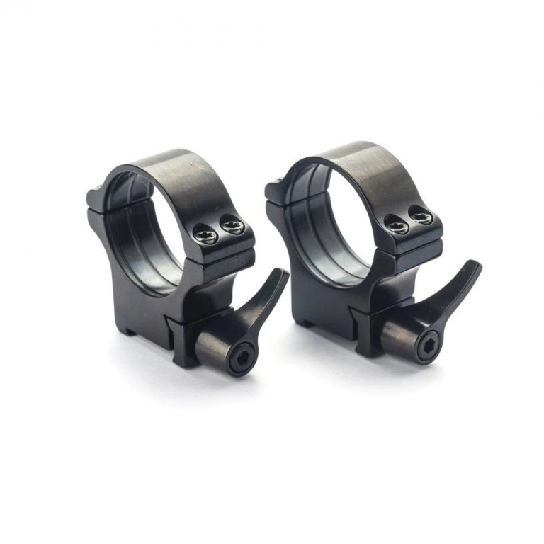 Rusan Steel Roll-off Quick- Release rings - CZ 527 or BRNO Fox - 1 Inch, Height 21mm