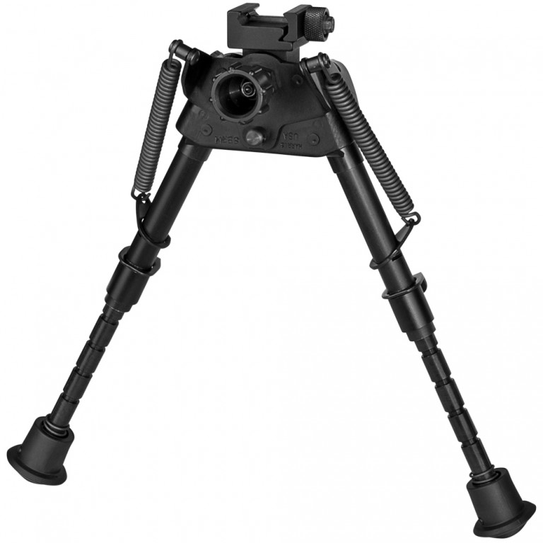 Harris S-BRMP 6-9" Picatinny Rail Swivel Notched Legs Bipod