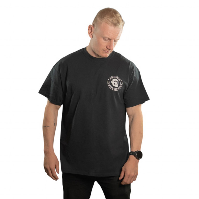 Smoking Third Eye International Sniper Community T-Shirt - Black / White