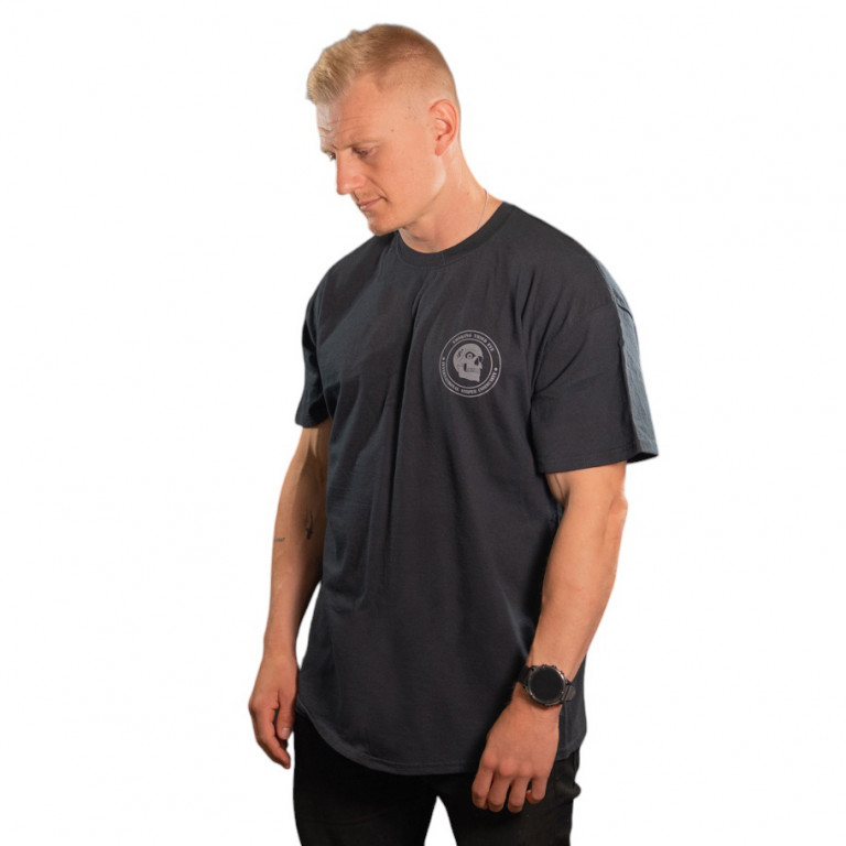 Smoking Third Eye International Sniper Community T-Shirt - Tan / Grey