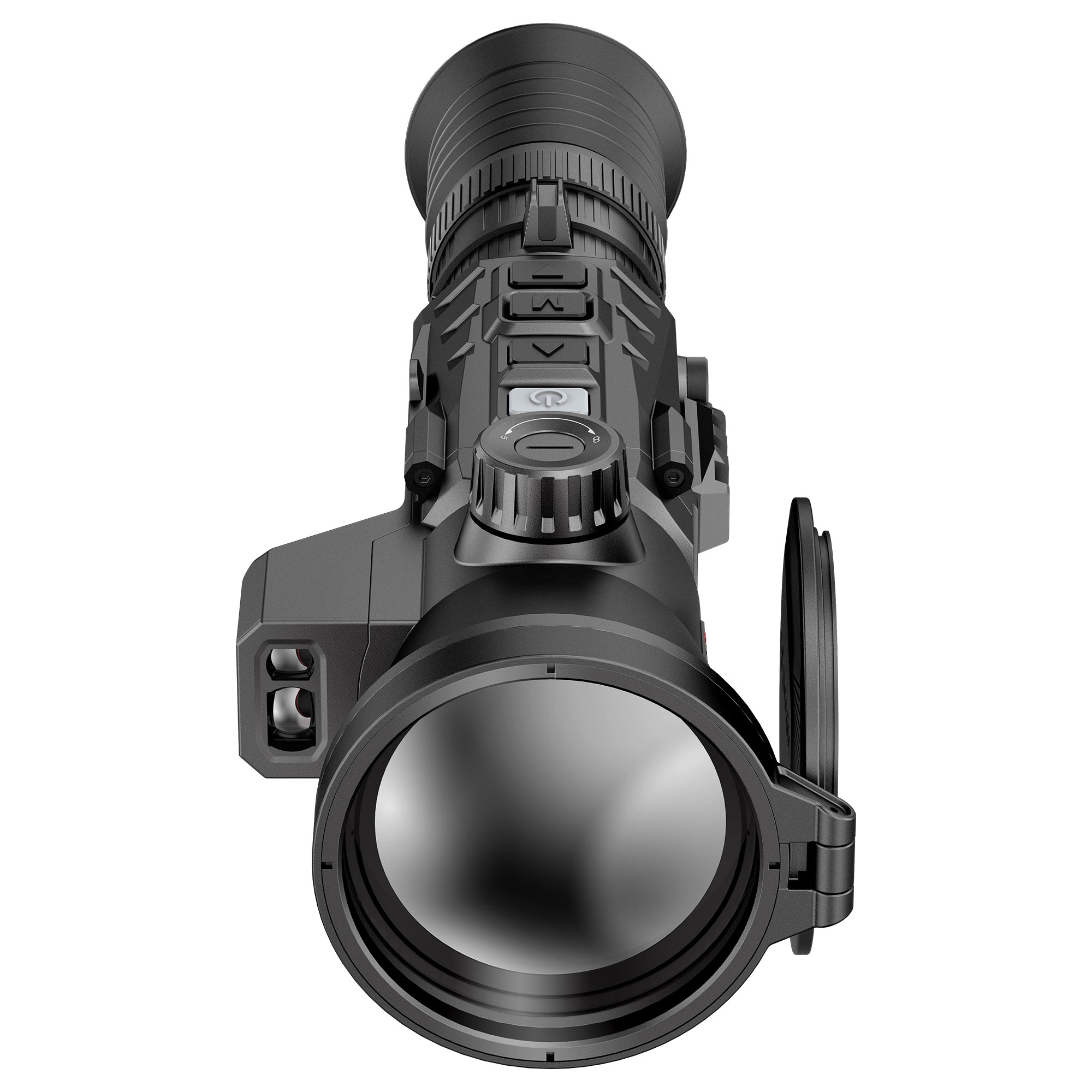 NocPix RICO2 S75R 75mm Thermal Rifle Scope with LRF and Ballistic Calculations - 1280x1024 12um 15mK NETD