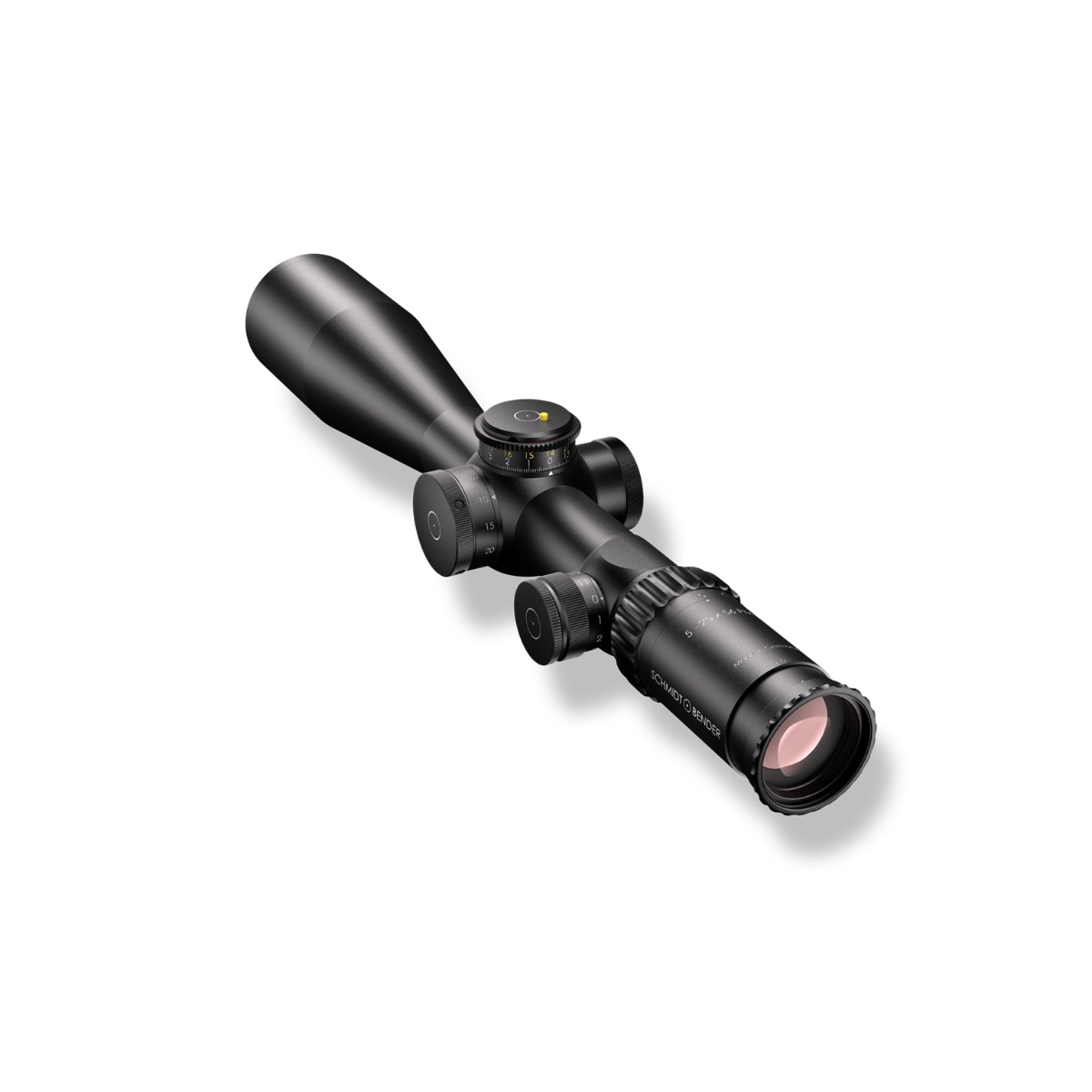 Schmidt and Bender 5-25x56 PM II LP P5FL 1cm ccw DT27 MTC LT / ST ZC LT 34mm Rifle Scope