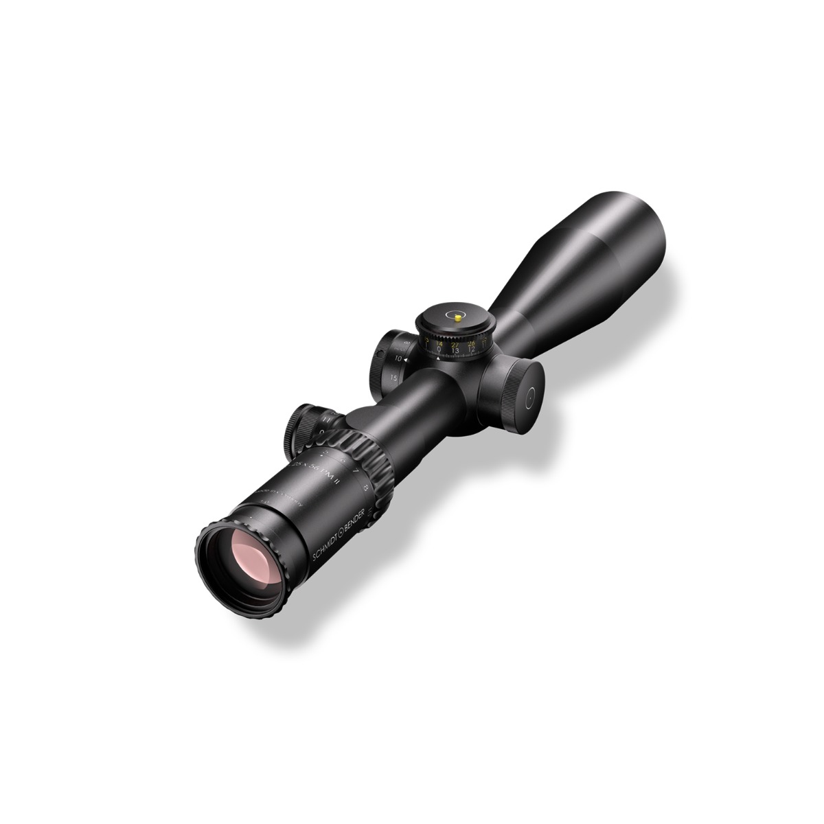 Schmidt and Bender 5-25x56 PM II LP P5FL 1cm ccw DT27 MTC LT / ST ZC LT 34mm Rifle Scope