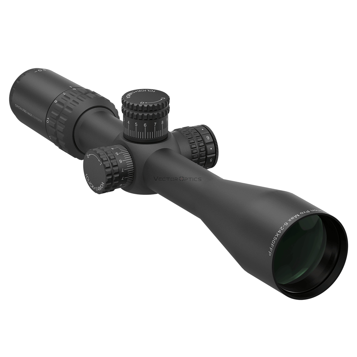 Vector Optics Orion Pro Max 6-24X50 FFP Illuminated 1/4 MOA Zero Stop Riflescope