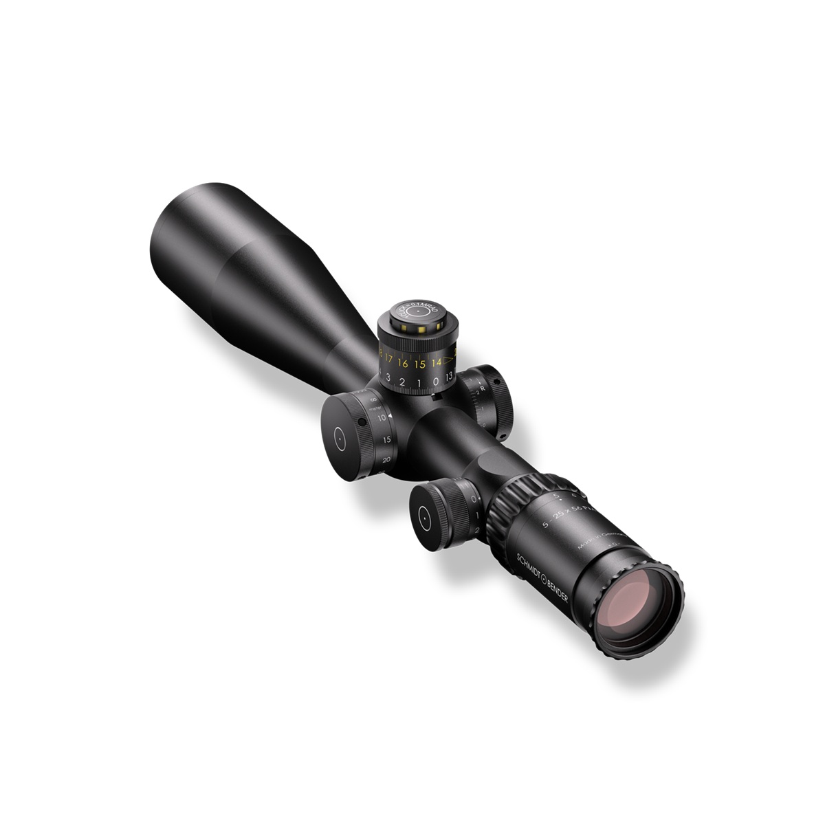 Schmidt and Bender 5-25x56 PM II LP P4FL 1cm ccw DT / ST