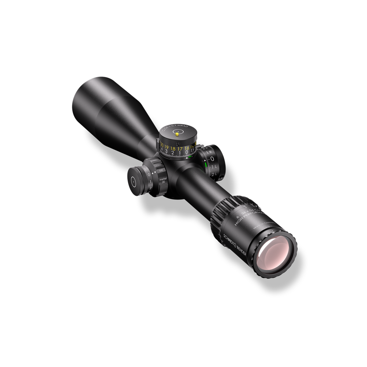 Schmidt & Bender 6-36x56 PM II High Performance LPI GR²ID 1cm ccw DT II+ MTC LT / ST II ZC LT Rifle Scope