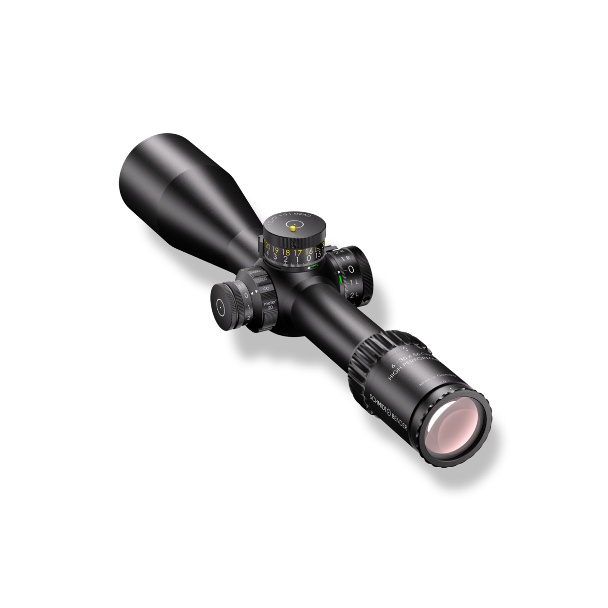 Schmidt & Bender 6-36x56 PM II High Performance LPI GR²ID 1cm cw DT II+ MTC LT / ST II ZC LT Rifle Scope