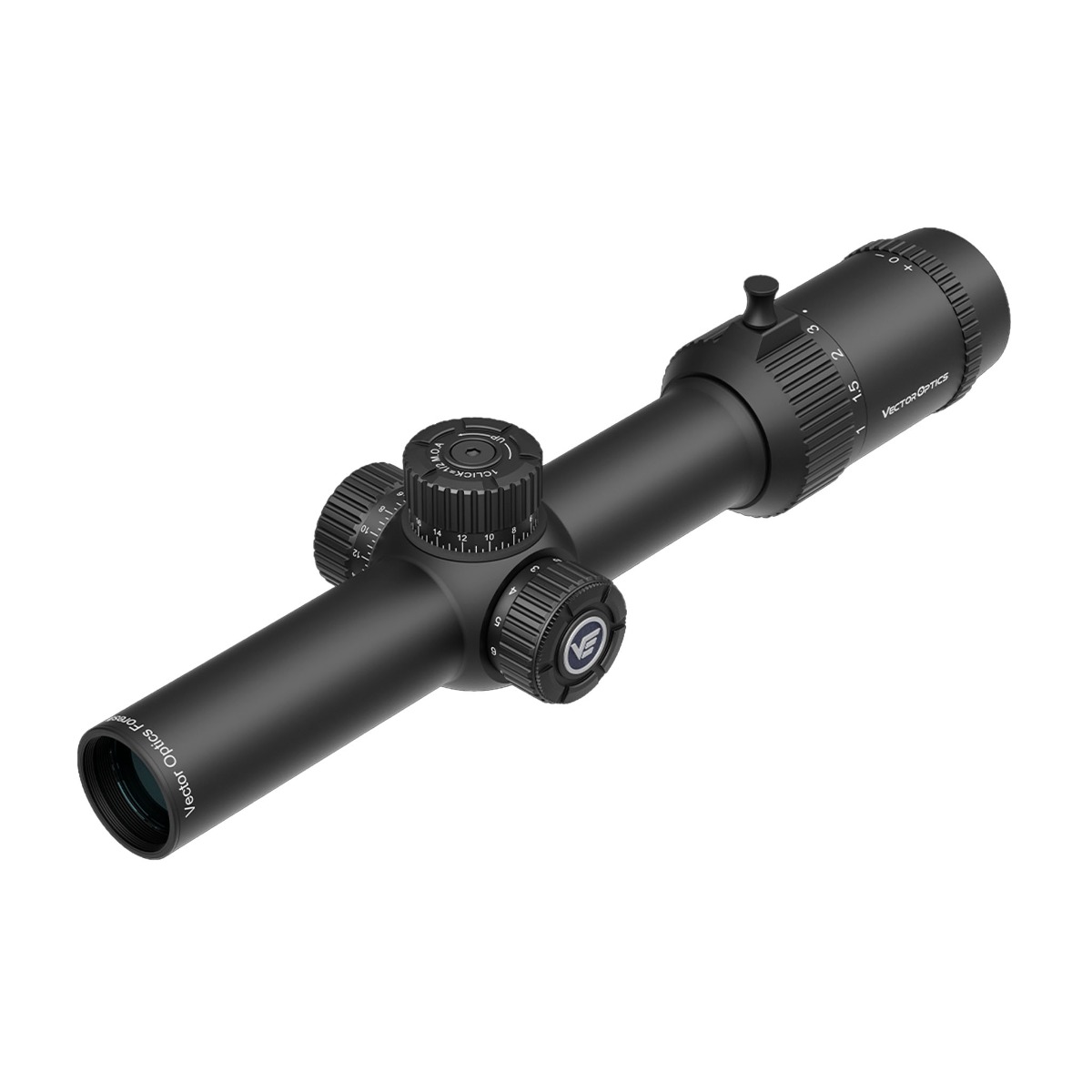 Vector Optics Forester 1-8x24 SFP 1/2 MOA 30mm Illuminated Rifle Scope