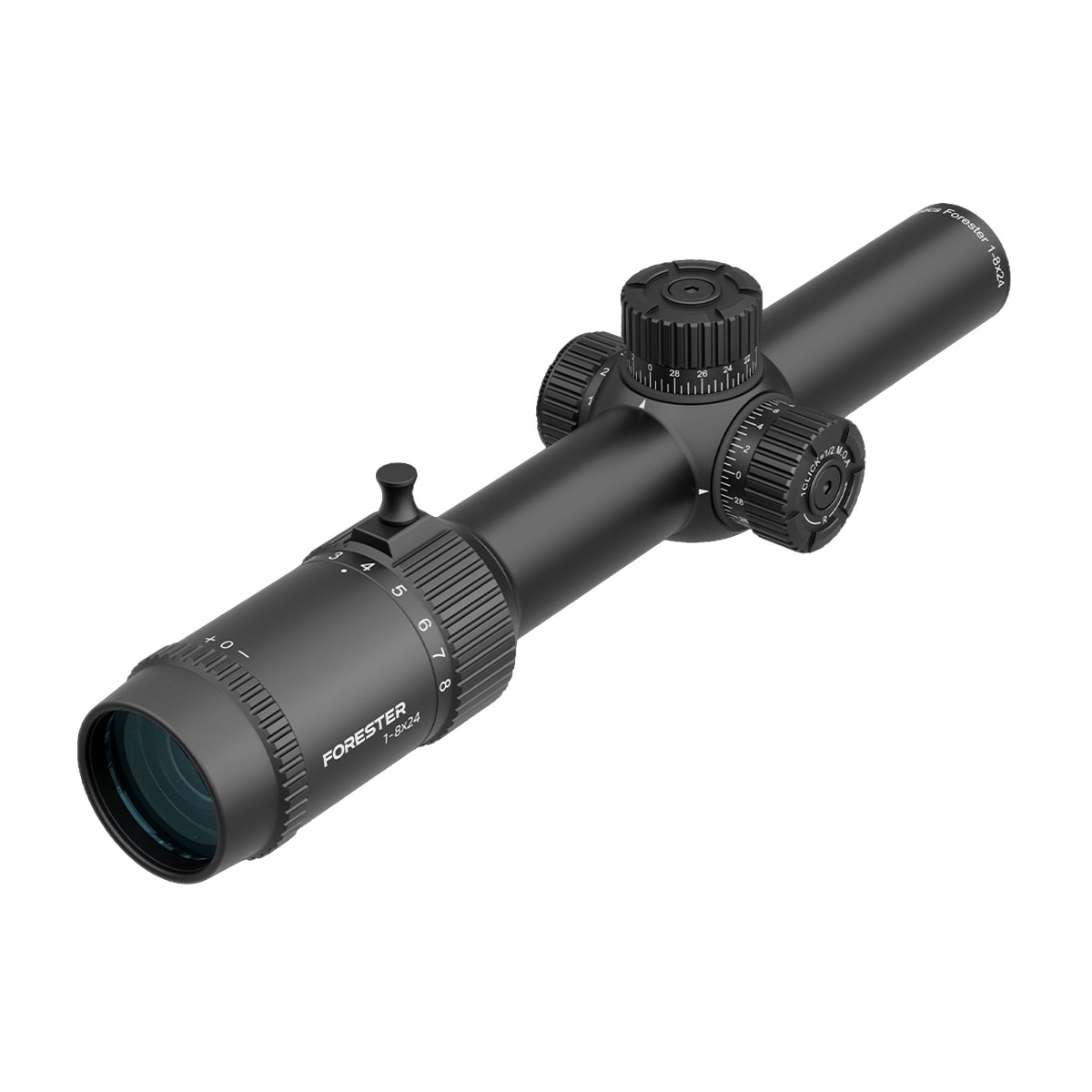 Vector Optics Forester 1-8x24 SFP 1/2 MOA 30mm Illuminated Rifle Scope