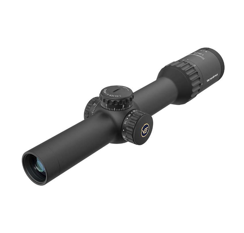 Vector Optics Continental x8 1-8x24 SFP ED VET-BTR 0.1MRAD 30mm Tactical Rifle Scope w/ Free Weaver Rings